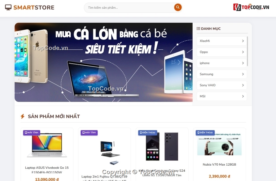 php thuần,Website php,thương mại,điện tử